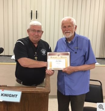 April 2018 Knight of the Month - Don Ritter
