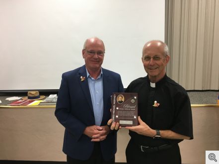 Fr.Bill receives McGivney Award