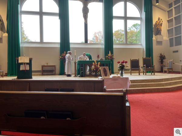 Celebrating the Silver Rose Mass