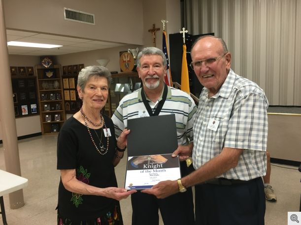 Ron Cuba Knight of the month July